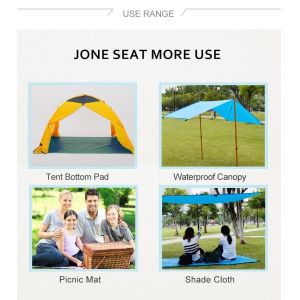 3 Season 210T Ripstop Nylon 10Ft Camping Sun Shelter