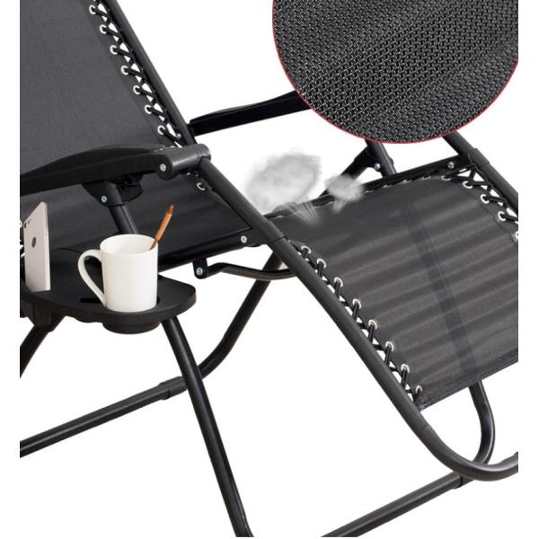 Outdoor Table Heavy Duty Folding Recliner Zero Gravity Chair for Sleeping on the Beach