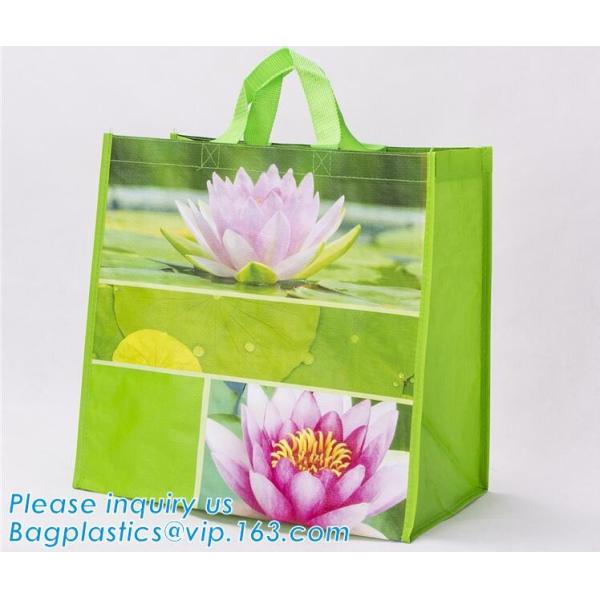 Promotional Cheap Polypropylene Die Cut Laminated TNT Tote PP Woven Shopping Bag,Europe Standard bopp Laminated China PP