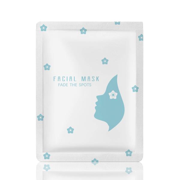 Custom Printing Three Side Seal Aluminum Foil Facial Mask Packing Bags