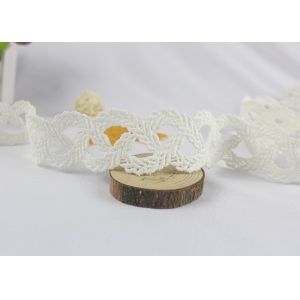 Crochet Water Soluble Cotton Lace Trim Edging For Appreal 3.5 cm Width Indian