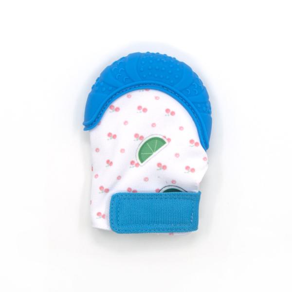 Multiple Textures Silicone OEM Anti Scratch Teething Mittens For Babies