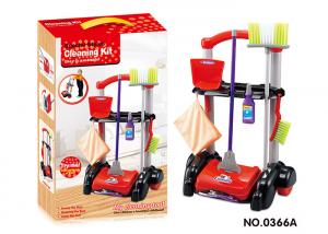 Cheap Cleaning Kit Trolley W / Working Vacuum Children