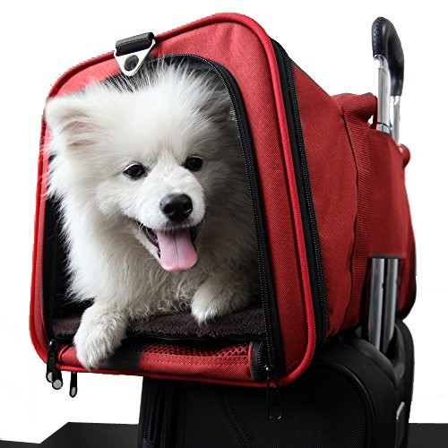Two Side Expandable Pet Carrier , Extra Spacious Soft Air Travel Pet Carrier