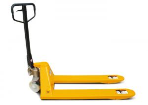 China Strength Alloy Steel Hand Pallet Truck Hydraulic Type For Warehouse Use on sale