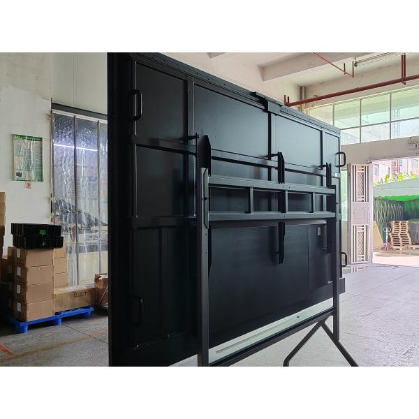 Interactive Flat Panel Displays 110 Inch Large Screen Android OPS PC USB HDMI TYPE-C Connection Ports All in One 50 Touch Points Wall Type Mobile