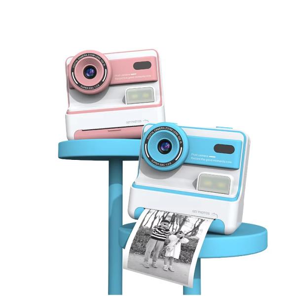 2025 Latest 1080p 2.4" Kids Digital Camera for Kids Instant Printing Kids Cmaras Digitales for Children