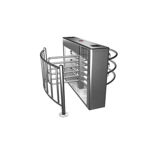 120 Degree Rotor 30W 30person/min Waist Height Turnstile 0.2S