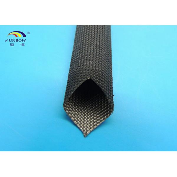 Uncoated Braided Fiberglass Sleeving for Carbon Brush , Soft and Eco-friendly