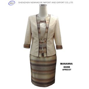 Buy cheap MANANNA ladies grey suit /apricot suit clothing stores from wholesalers