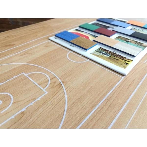 Plastic PVC Badminton Sport Flooring Mat In Roll Manufacture Factory