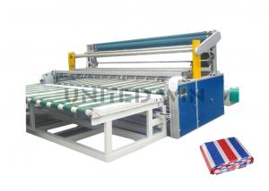 China Fully Automatic Tarpaulin Fabric Folding Making Machine Tarpaulin Finishing Machinery on sale