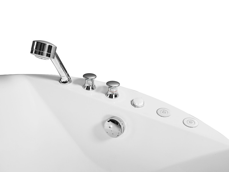 580mm Freestanding Acrylic Bathtub , SP3158 Ergonomic Freestanding Bathtub