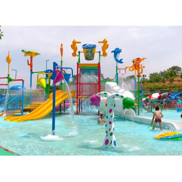 Fiberglass Water Park Playground Funny For Amusement Park Swimming Pool
