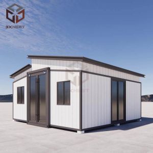 73sqm Flat Pack Folding House Containers Expandable Portable Homes