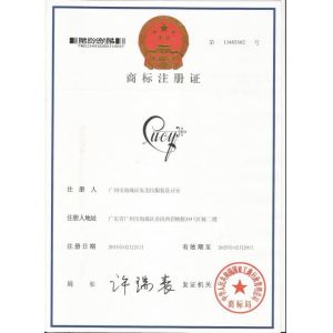 Guangzhou Jumila Industrial CO., LTD Certifications