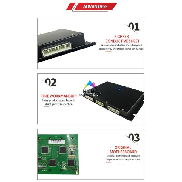 7834-10-2001 Excavator Spare Parts  PC200-5 PC220-5 Computer Board Controller 0