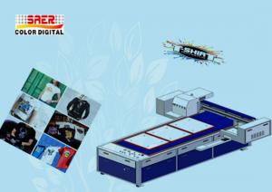 Cheap Flatbed Dtg Garment Printer 1200 * 1800dpi Max Resolution For Men T Shirt Printing wholesale