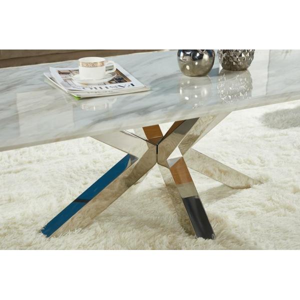 Luxury Stylish Tea Table Special Base Centre Coffee Table For Living Room