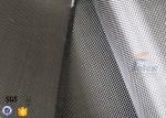 200g Twill Weave 3K Carbon Fiber Cloth Silver Coated Fabric For Decoration