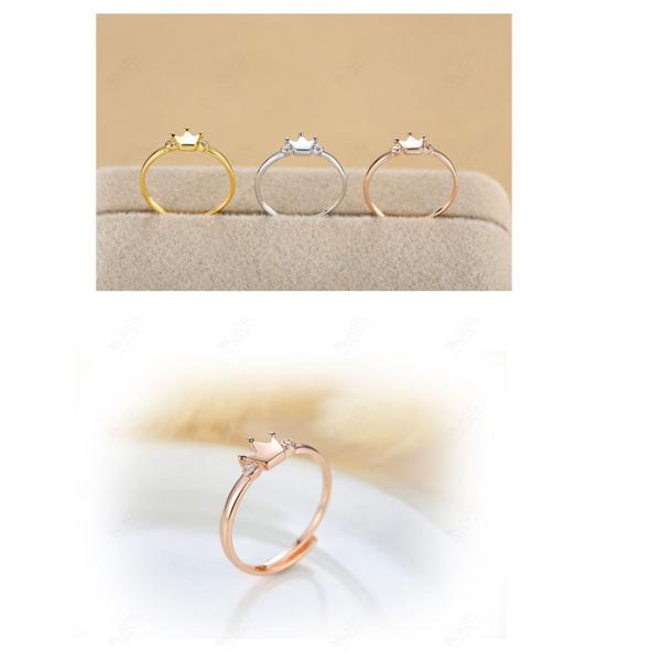 Minimalist fashion women S925 Silver Ring