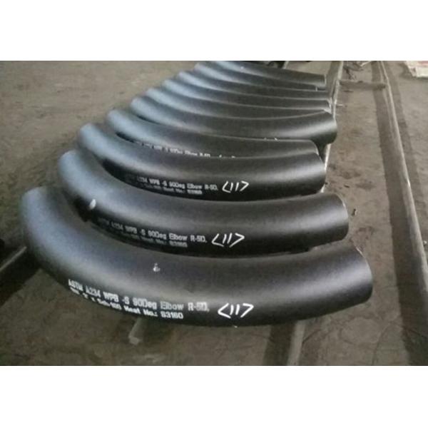 8" SCH80 90 Degree Elbow BW B16.9 Black Painting