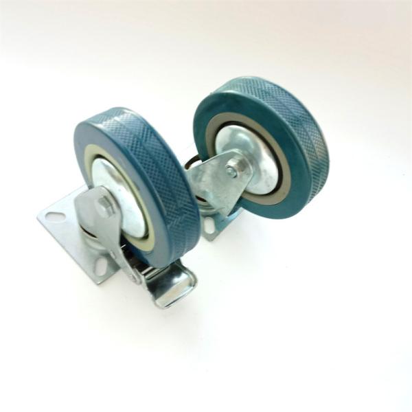 Plastic Light Duty Caster Wheels PP Swivel 50mm Castors For Hand Cart