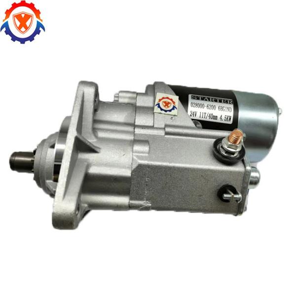 0-28000-6200 0230001031 Engine Starter Motor 11T 24V 4.5KW For EX200-5 ZX200 6BG1