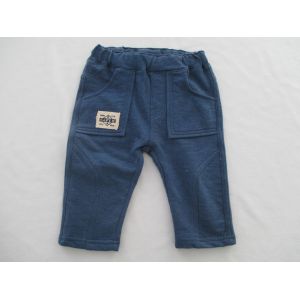 China Cotton French Terry Baby Boy Dress Pants Pocket Fake Crotch on sale