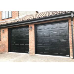 Weather Sealed Automatic Industrial Sectional Overhead Doors Metal Automatic