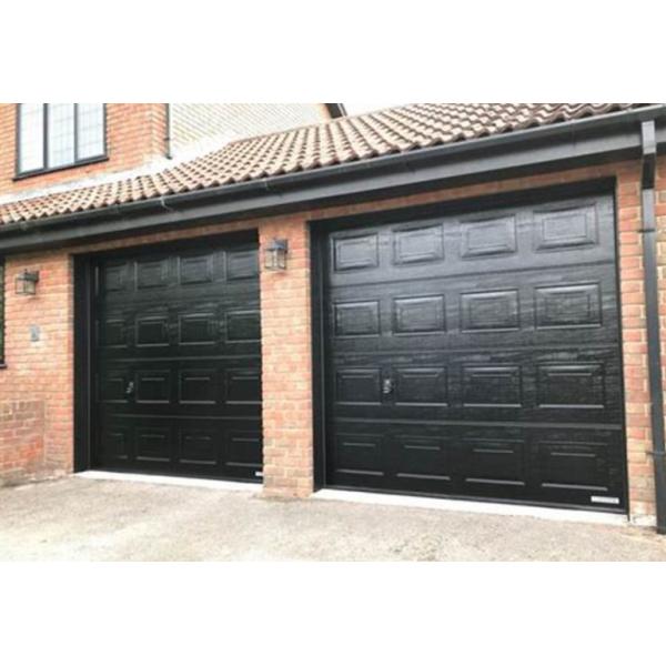 Weather Sealed Automatic Industrial Sectional Overhead Doors Metal Automatic