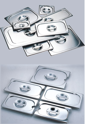 201 Stainless Steel Kitchen Equipment , GN Pan Stainless Steel Gastronorm Pan