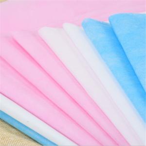 China 100% PP Non-Woven Sheet Customized Size TNT Bed Sheet Fabric Bed Sheets on sale