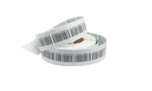 Cheap EAS rf soft label for retail store loss prevention 8.2mhz security label wholesale
