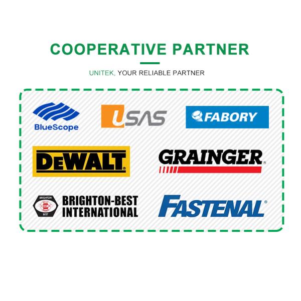 Steel Hex Head Self-Drilling Roofing Tek Screws with Rubber Washers Stitch Screw 1 Point