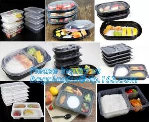 China Plastic Food Storage Boxes with Handles Food Crisper Food Storage Bins Organizer Refrigerator Storage Container bagease on sale