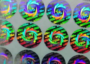 Cheap Custom Round Hologram Sticker Holographic Security Sticker Label Manufacturer wholesale