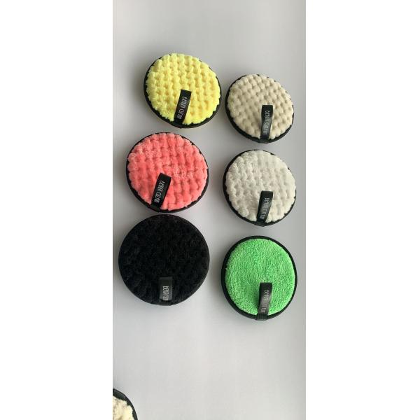 Microfiber Makeup Remover Pads Reusable Bamboo with Box Custom White Logo Color Feature Weight Water Cleaning Origin