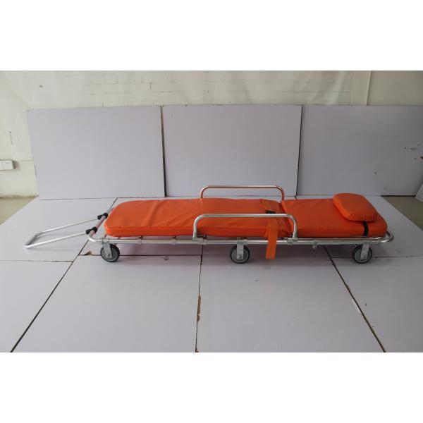 Aluminum Ambulance Stretcher Bed Automatic Loading Trolley Hospital Emergency