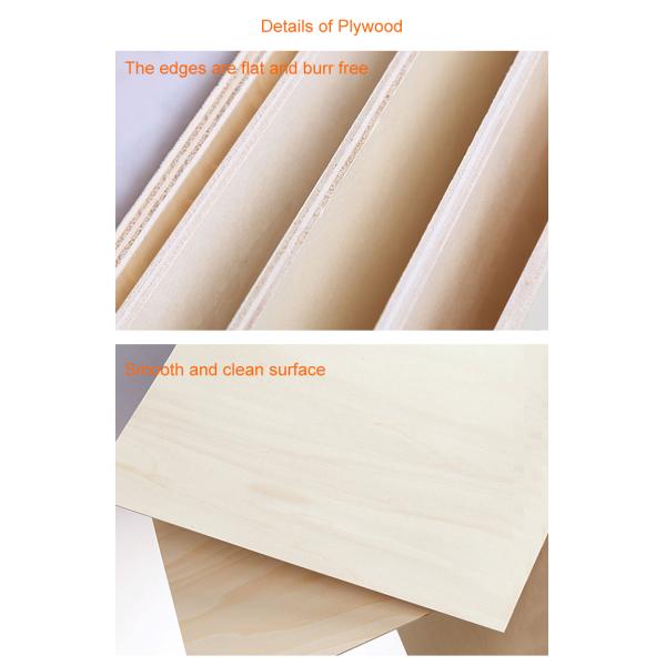 High Quality Waterproof 6Mm 18Mm 8X4 Kitchen Cabinet Marine Plywood Sheet Commercial Plywood