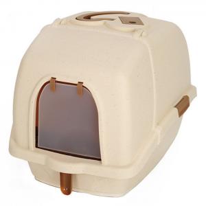 Cheap Extra Large Cat Toilet Litter Box , Anti Spatter Fully Enclosed Cat Litter Box wholesale