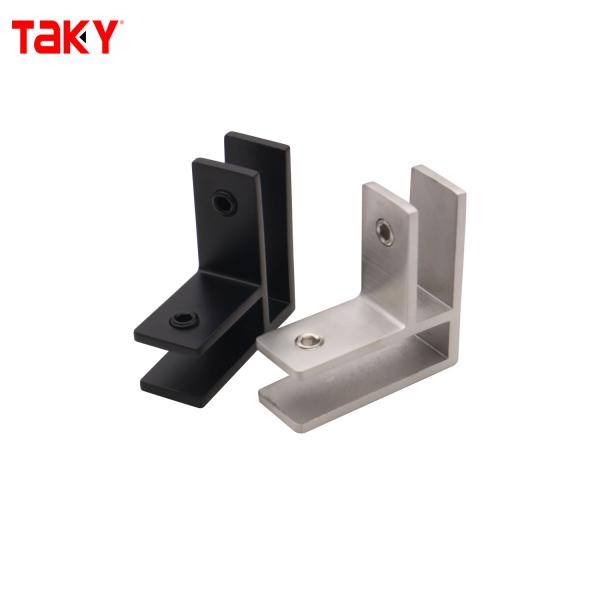 Stainless Steel Glass Clamp Pool Fence Door Glass to Wall Glass Clip