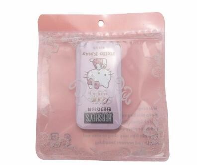 OPP zipper bag / clear printed plastic k bag resealable phone case packaging