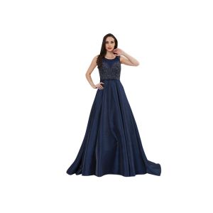 Cheap Customize Fluffy Embroidery Arabic Evening Dresses Lady Formal Dress wholesale