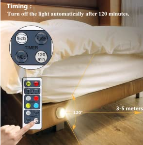 Dimmable 800mAH 5V 2w Remote Control Under Cupboard Lights