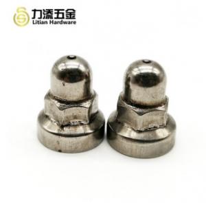 Cheap M12 Domed Cap Nut Nickel Plated Tempering Heat Treatment Din 1587 wholesale