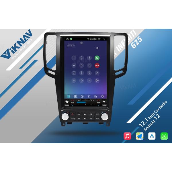 2004-2013 G25 G37 Infiniti Head Unit Car Aftermarket Stereo System 12.1 Inch