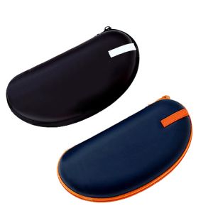 Cheap 2025 fashionable zipper pu leather sunglasses case cover wholesale