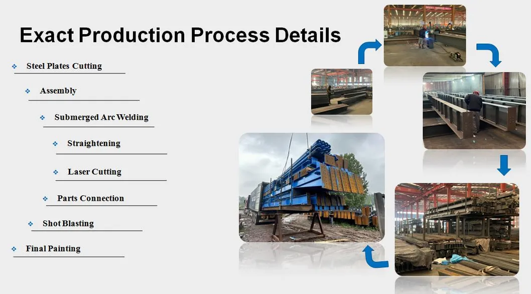 Portable Structural Steel Hanger Warehouse Loading Metal H Structural Airplane Hangar