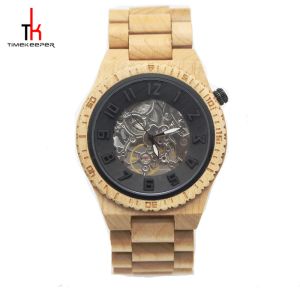 Buy cheap OEM ODM Waterproof Wood Watch / Luxury Wooden Mechanical Watch from wholesalers